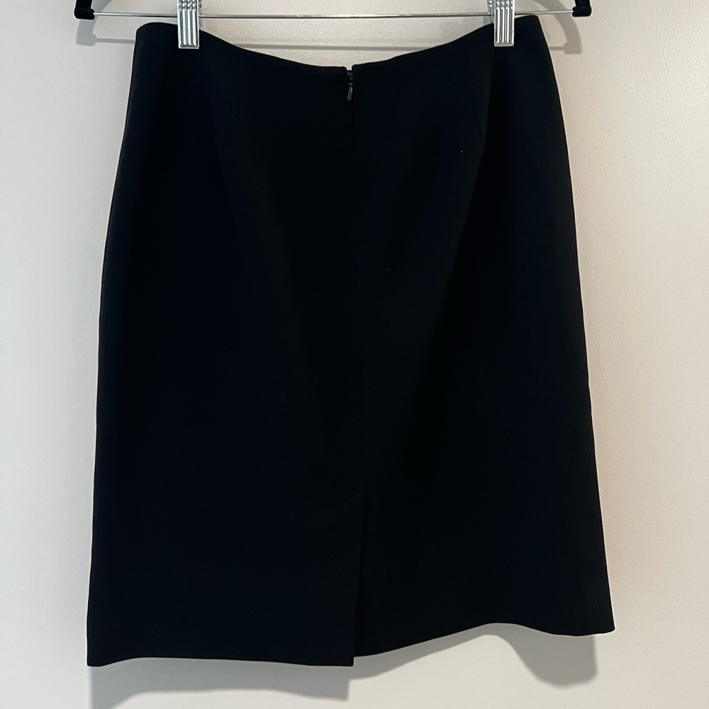Kenar Classic Black A-Line Skirt